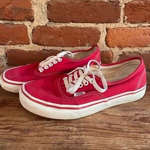 Red Vans